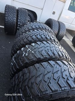 4 Used Tires Lt39x12.50r17 Kanati Mud Hog MT , LR E, 10 PLY, $399.00