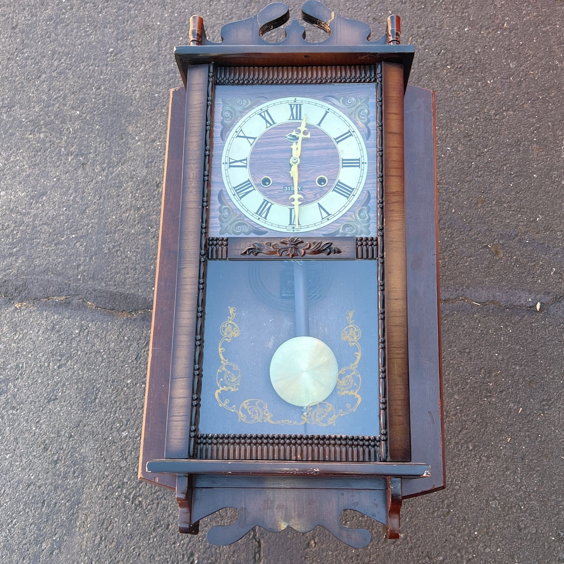 Three Stan Vintage Grandfather clock 