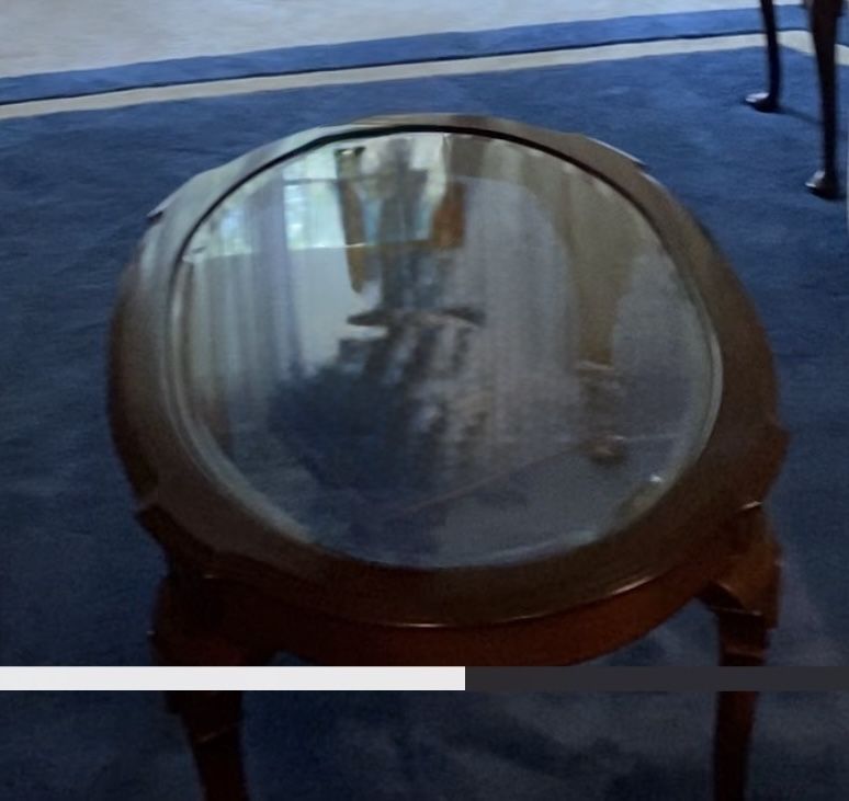 Cherry Coffee Table & 2 End Tables 