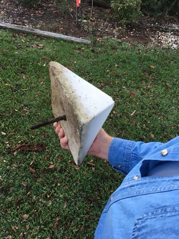 Concrete Pyramid Bollards