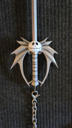 Kingdom Hearts Pumpkinhead Keyblade Prop Replica Disney Halloween Nightmare Before Christmas