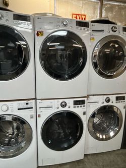 Washer and dryer lg