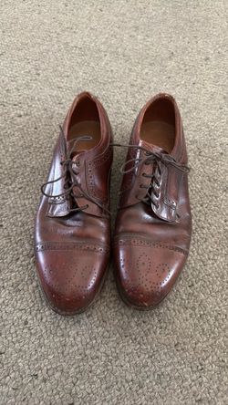 MENS LEATHER SHOES SIZE 8