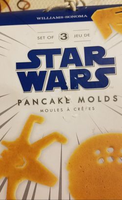 Star Wars Pancake Molds $12.00
