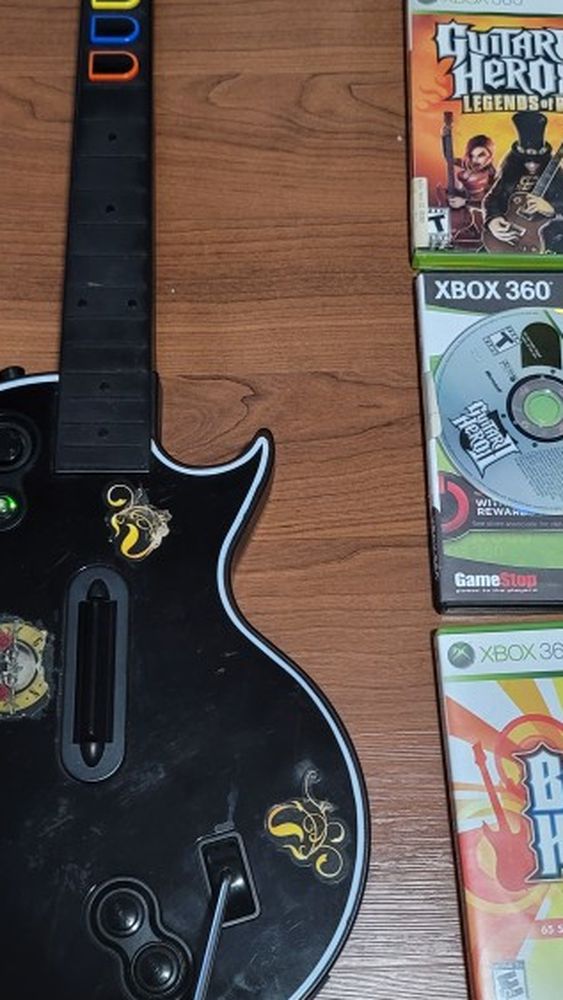 Xbox 360 Guitar Hero Bundle
