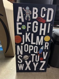 KIDS ABC CANVAS