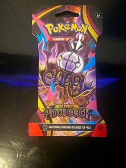 Pokemon Pitch Black Sleeved Booster