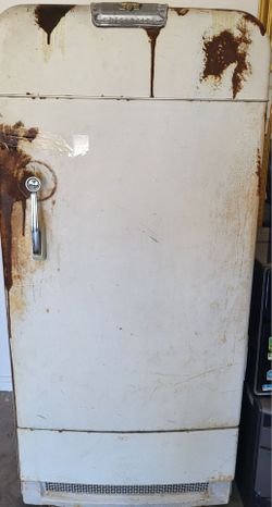Antique frigerator