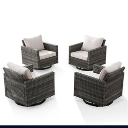 Brand New In The Box Patio Swivel Rocking Chairs Brand New Patio Furniture Patio Chairs ππππ©οΈπ