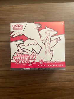 White Flare Pokemon Center Elite Trainer Box