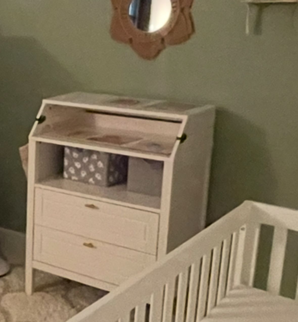 Baby Changing And Storage Table