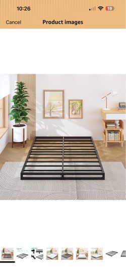 Free Delivery Lutown-Teen 4 Inch California King Bed Frames