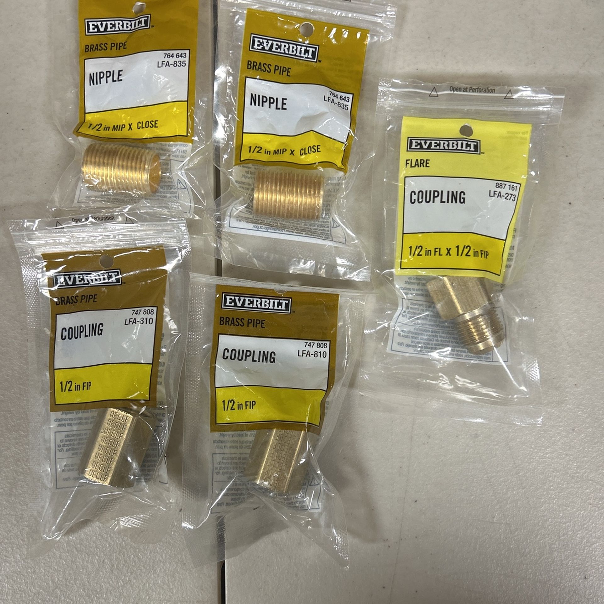 Nipple Coupling 5pcs