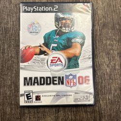 Madden NFL 06 (Sony PlayStation 2, 2005)