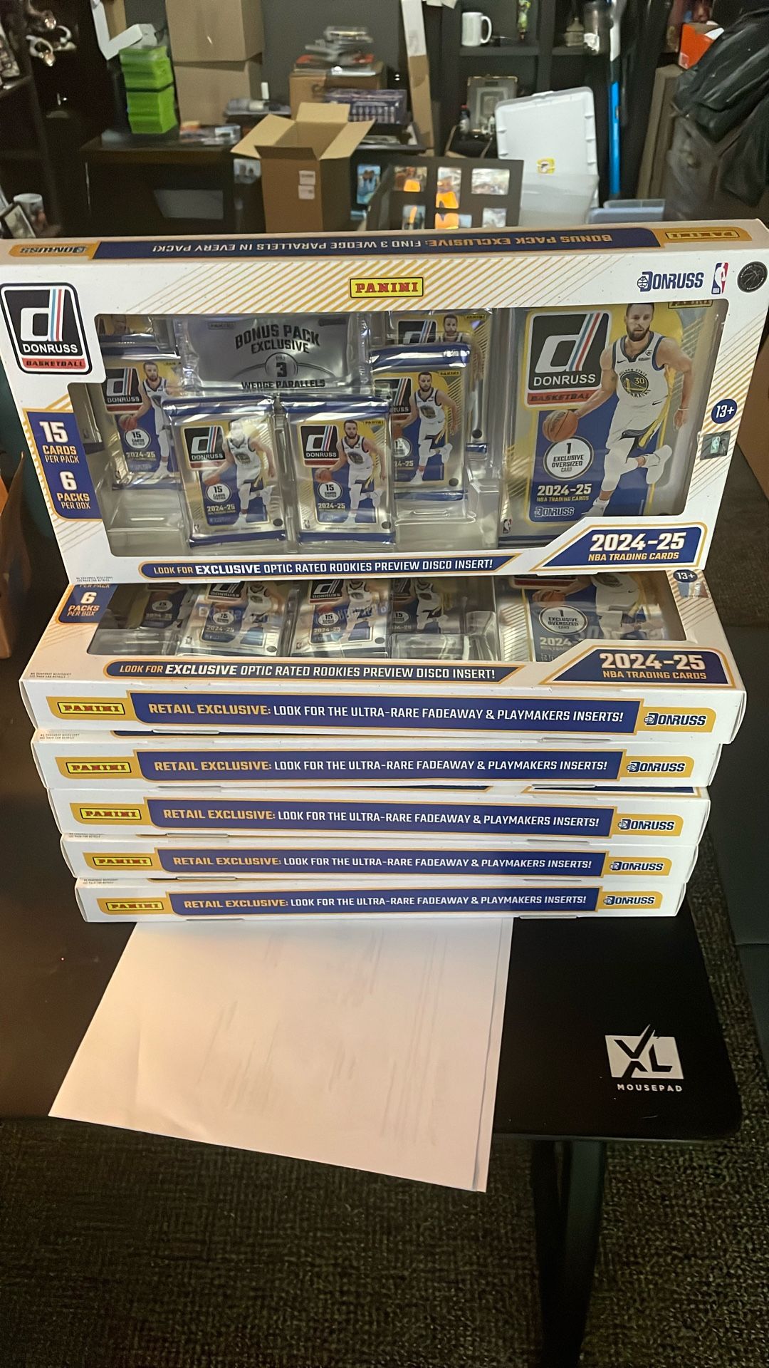 6 Sealed 24-25 Donruss Basketball Bundles