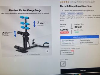 Merach Deep Squat Machine
