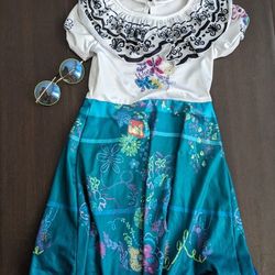 2PC Encanto Mirabel DRESS AND GLASSES 6-7
