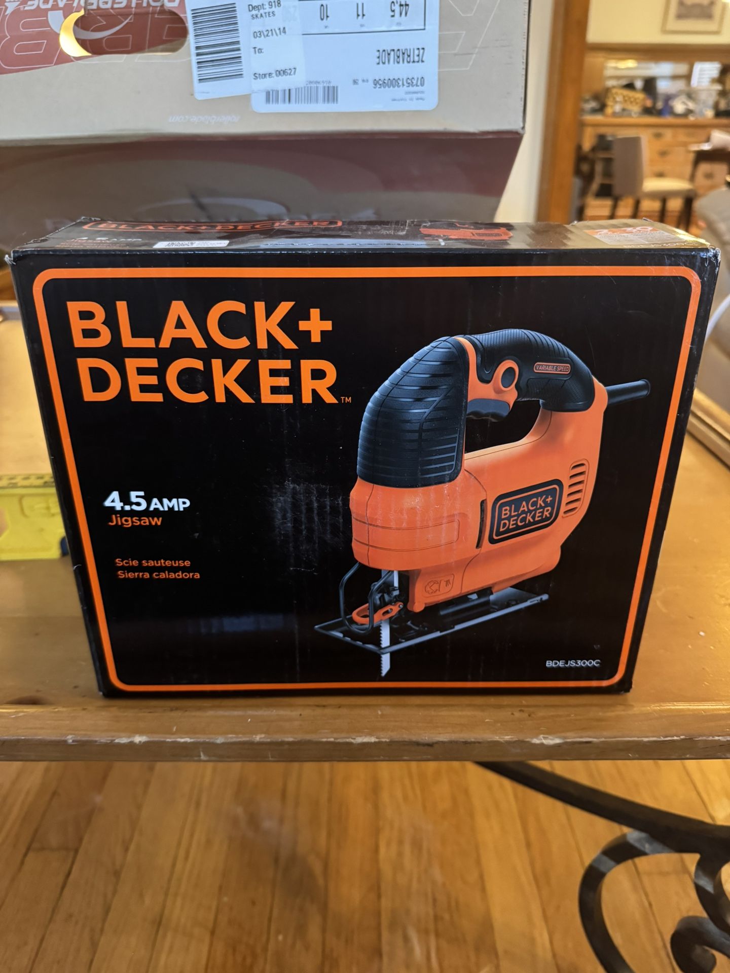 New! Black & Decker 4.5 AMP Jigsaw