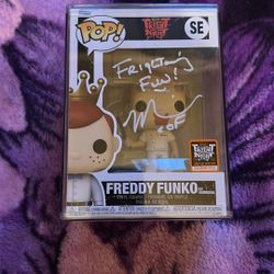 Freddy Funko As Hannibal Autograph Limited Edition 10,000 Pieces