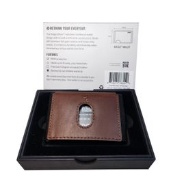 Tarjetero Ridge Wallet  Cuero