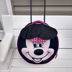 Little Girls Mickey Mouse Rolling Luggage