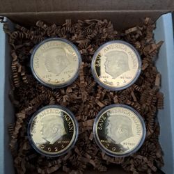 Donald Trump Gold Coin Collection