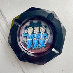 Handmade Fallout Vault Boy Ashtray - Gamer Geek Ashtray | Gamer Collectible Gift