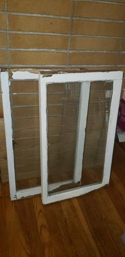2 old windows for DIY
