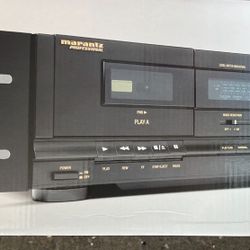 Marantz Professional PMD-300CP Double Deck Cassette Tape Player With PC USB MP3