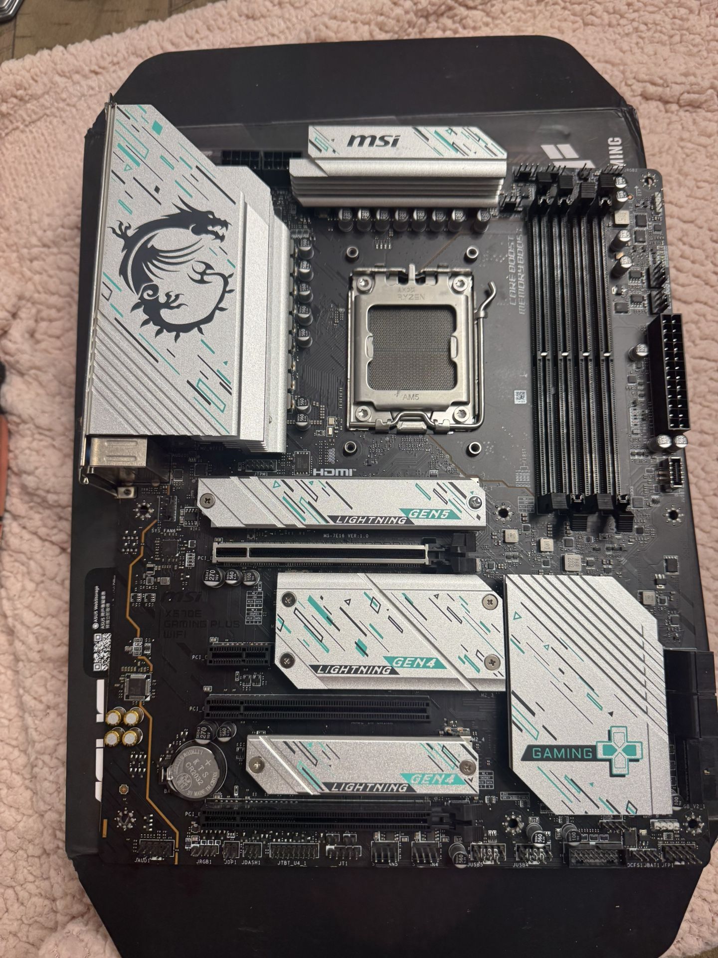 MSI X670E Gaming Plus’s WiFi Motherboard