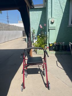 Walker with Seat