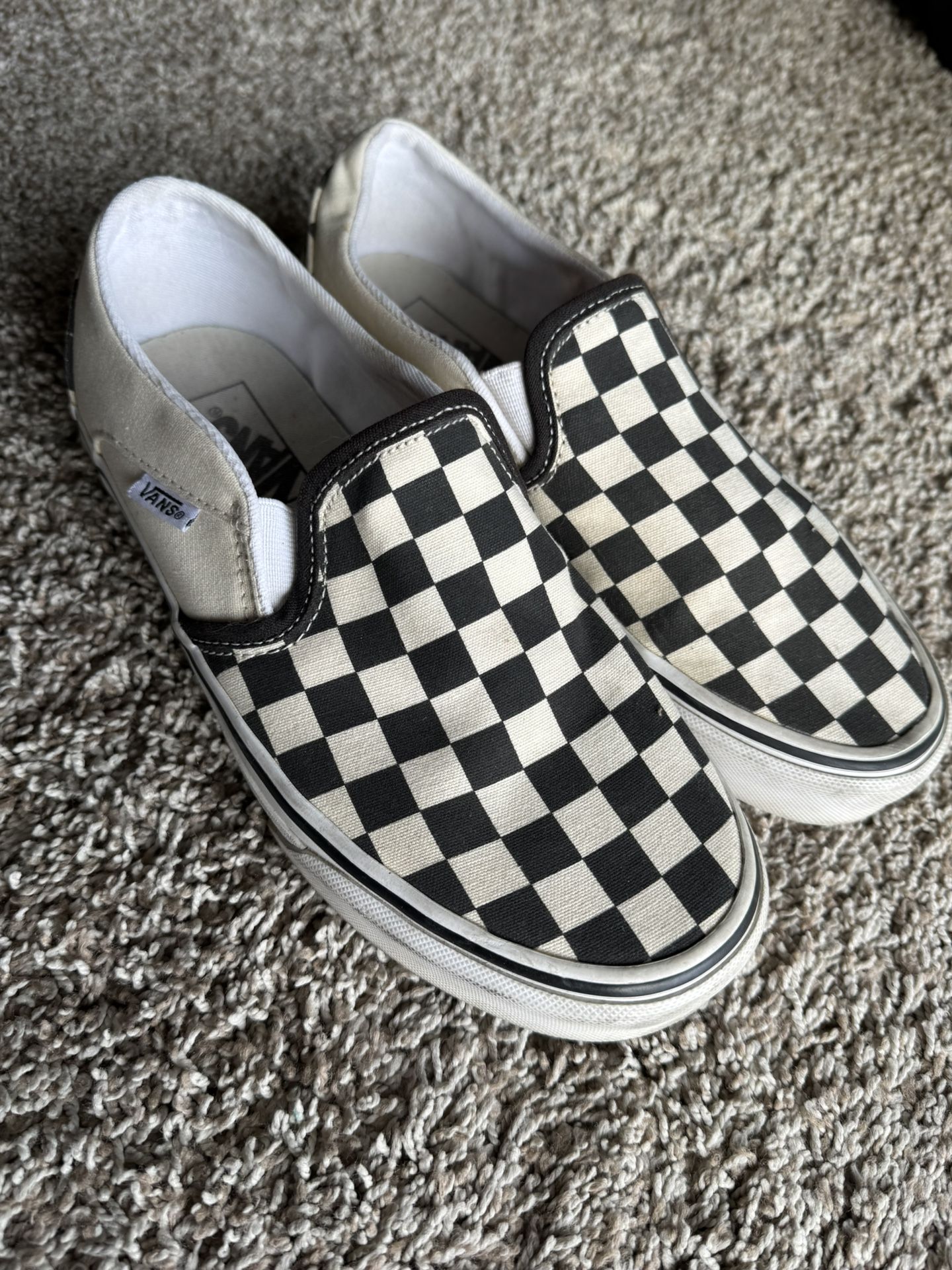 Vans Slip on Shoes- Size- W7/M5.5