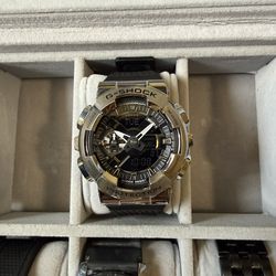 G Shock Steel/ Silver Watch