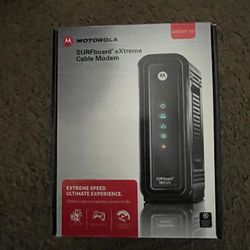 REDUCED!! Motorola Cable Modem (SURFboard eXtreme)