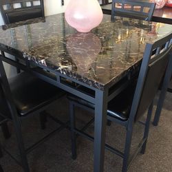 5pc Marble Look 