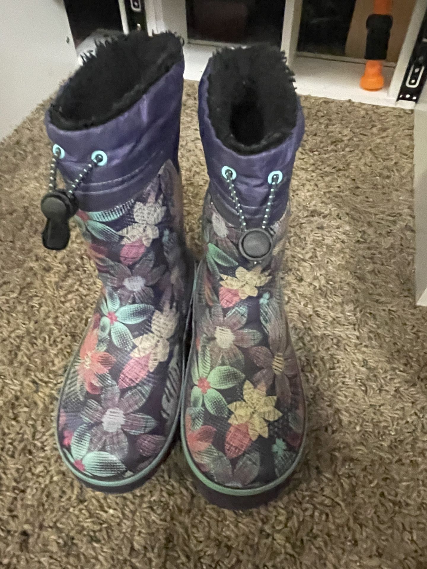 kids snow and rain boots