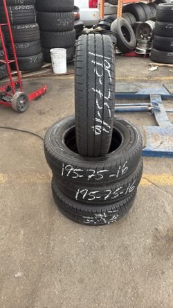 4 Tires 195-75-16 Cargo Van