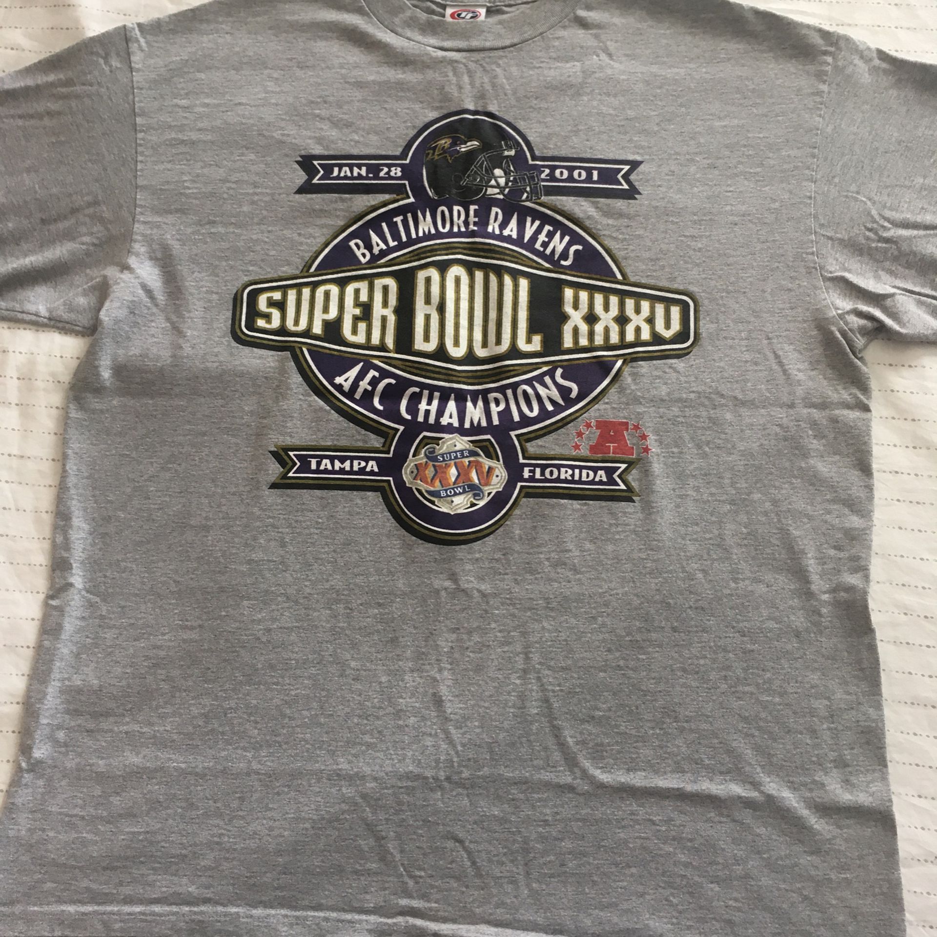 Vintage Baltimore Ravens Super Bowl Shirt