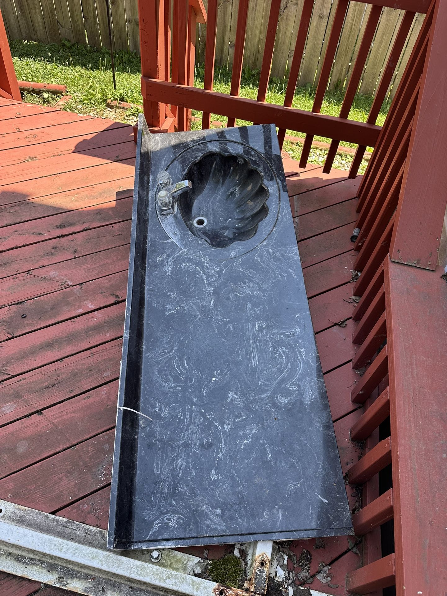 Black Mable For Bathroom Vanity