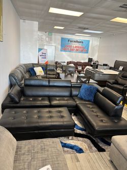 Ibiza sectional with ottoman $999