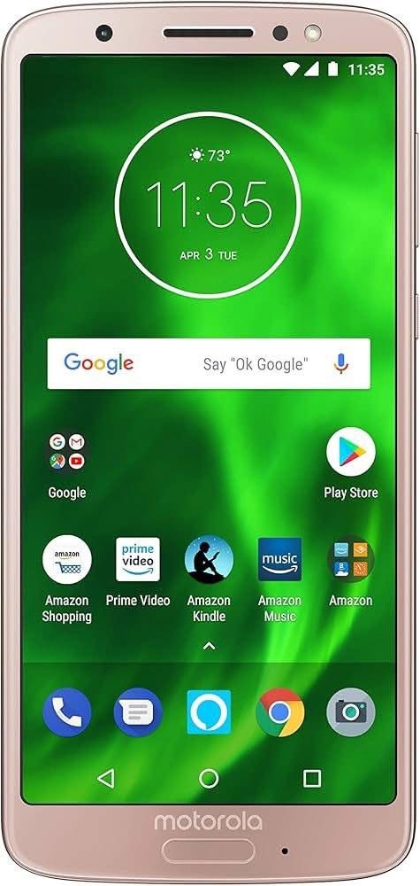 Moto G6 with Alexa Hands Free – 32 GB – Unlocked (AT&T/Sprint/T