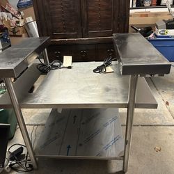 Stainless Steel Warming Table 