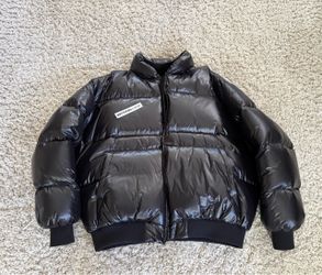 Fear of God 7th Collection 2020 Patent Leather "Puffer" Jacket Black Small S