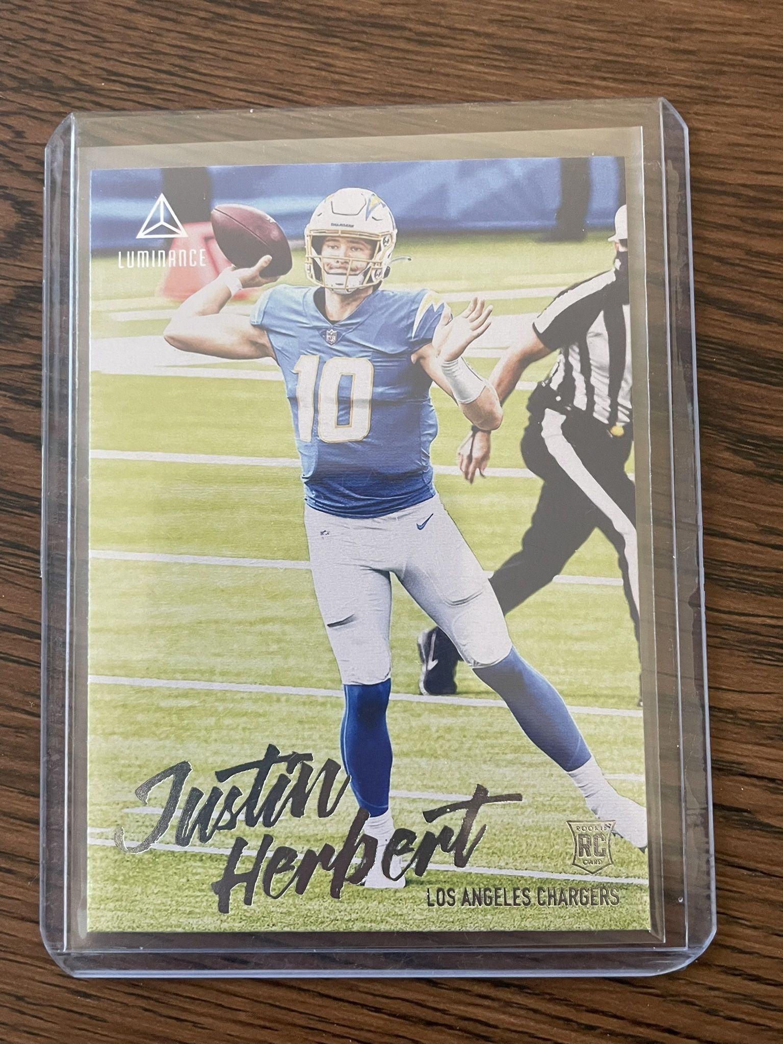 Justin Herbert - Los Angeles Chargers Rookie Card