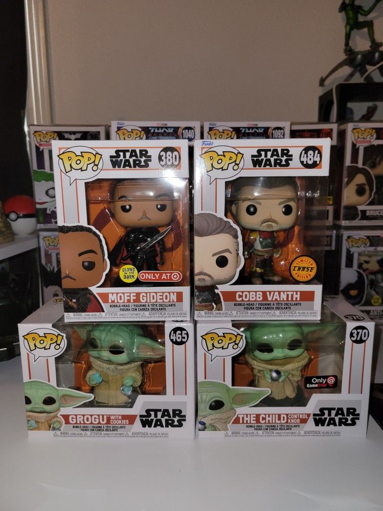 The Mandalorian Funko Pops