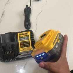 20V MAX XR POWERSTACK Lithium-Ion Battery Starter Kit with 5.0Ah Battery and Charger Price firm no Ofers !!! 80$!!!