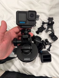 GoPro HERO13 Black + Large Genuine GoPro Accessories & Mounts Bundle