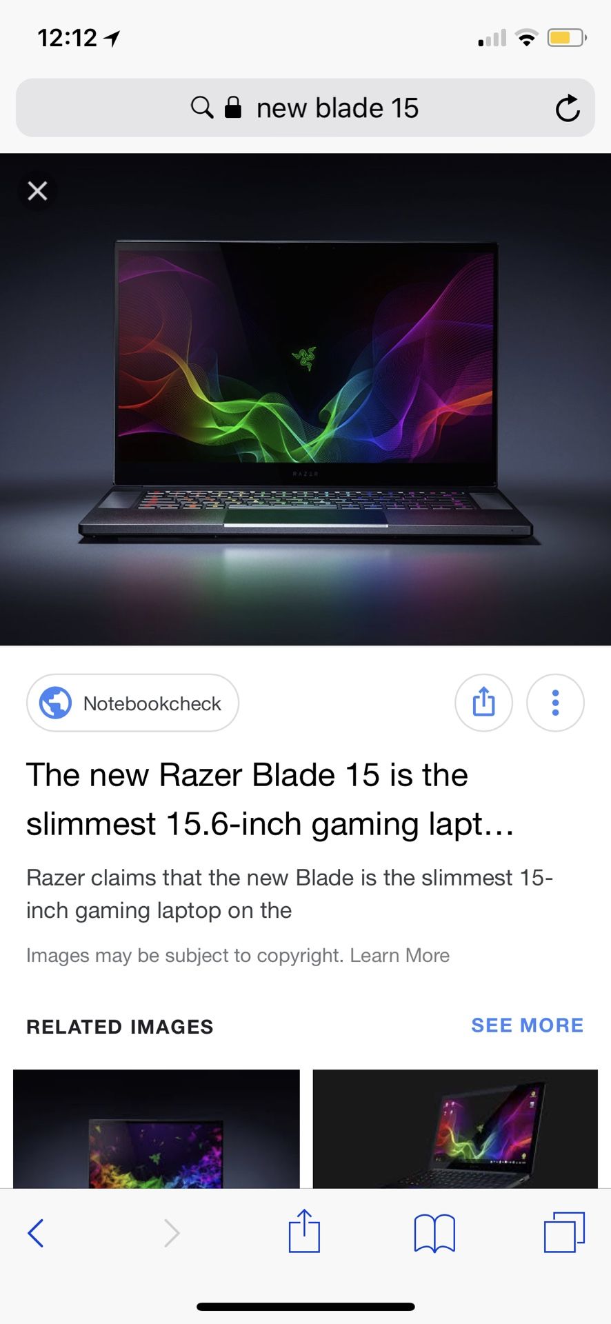 Razer blade 15