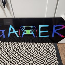 Gamer wall decor