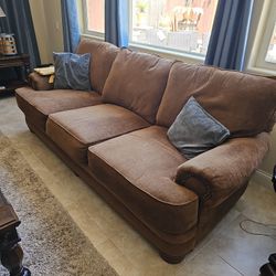 Sofa, Love Seat And Ottoman 